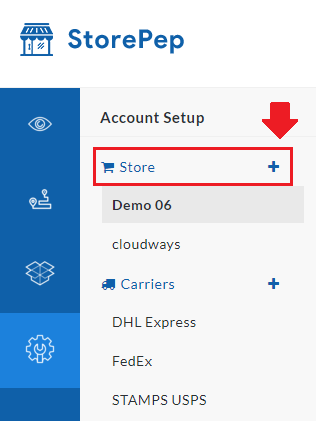 Adding Store in Storepep Settings