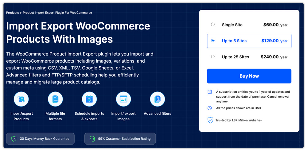 Product Import Export for WooCommerce