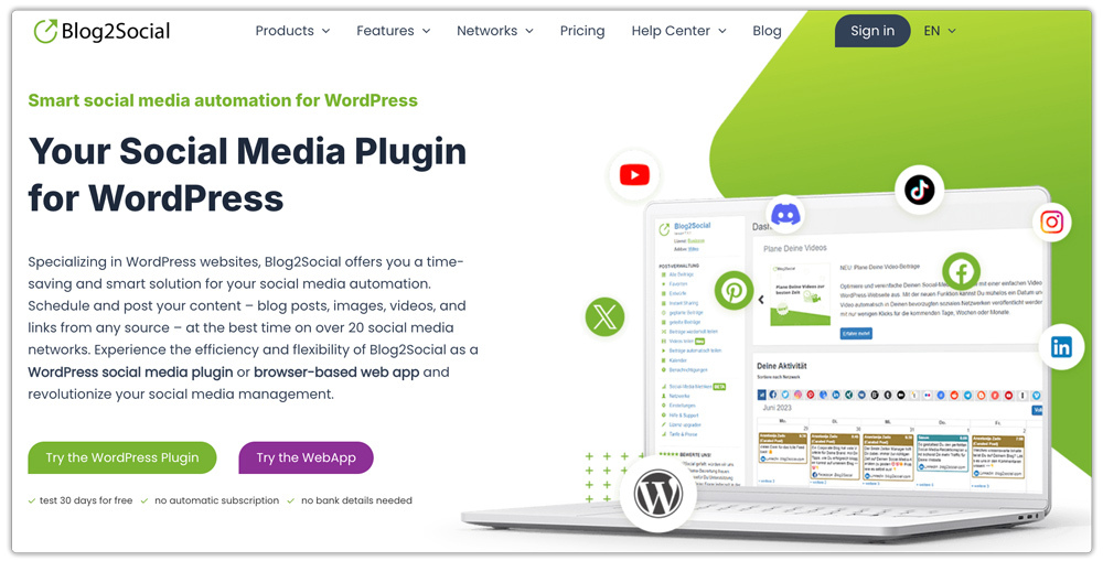 Blog2Social