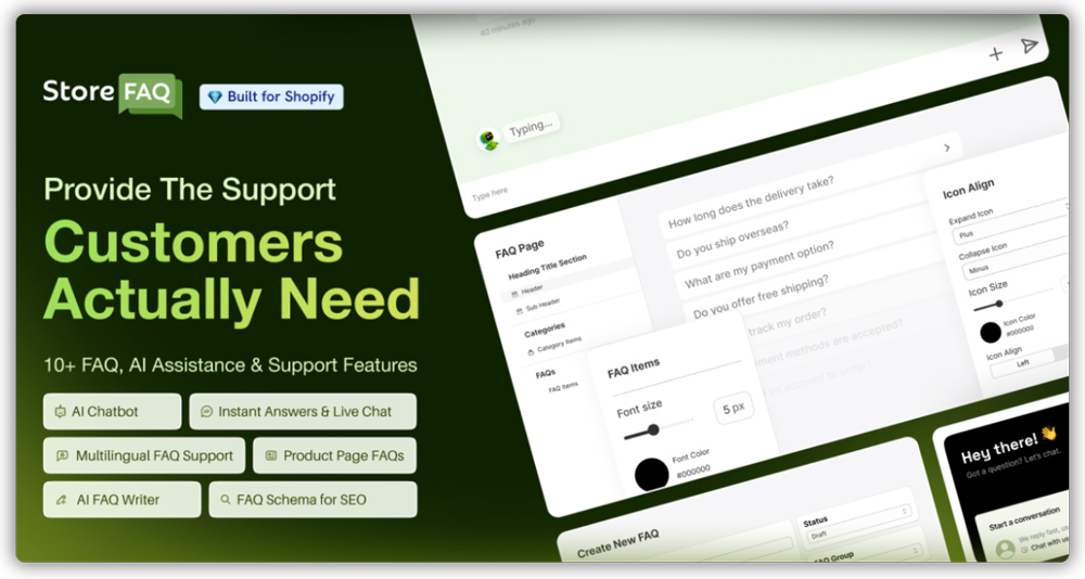 store faqs