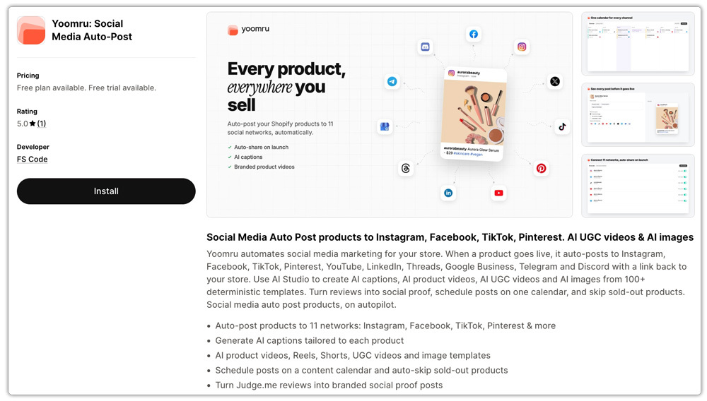 Yoomru - best social media apps